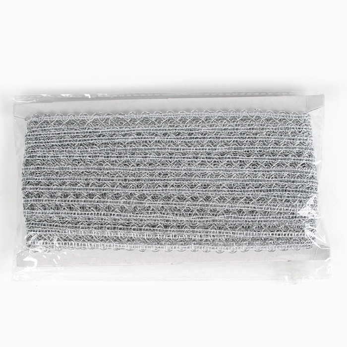 Тесьма «Ажурная» серебро, ширина 1,5 см, намотка 25 метров Тесьма «Ажурная» серебро, ширина 1,5 см, намотка 25 метров