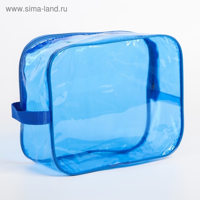 Набор сумок в роддом, 3 шт., цвет прозрачный/голубой Набор сумок в роддом, 3 шт., цвет прозрачный/голубой