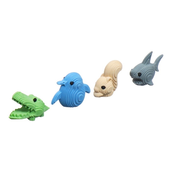 Ластик фигурный Calligrata  Ластик фигурный Calligrata "Зверушки", МИКС