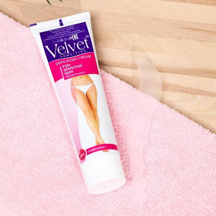 Депилятор Velvet, для чувствительной кожи и зоны бикини, 100 мл Депилятор Velvet, для чувствительной кожи и зоны бикини, 100 мл