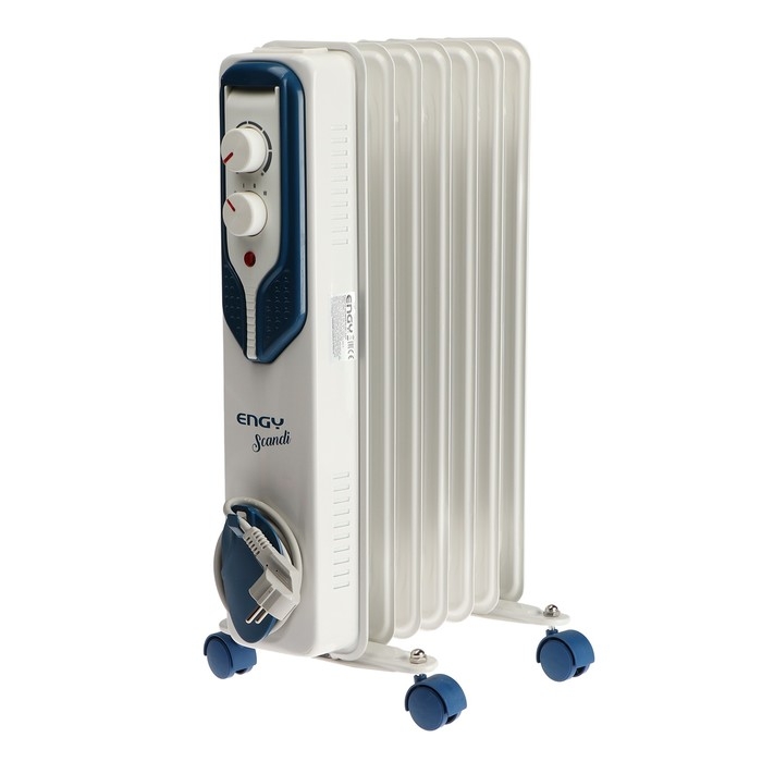 Обогреватель ENGY EN-2507, маслянный, 1500 Вт, 20 м², 7 секций, белый Обогреватель ENGY EN-2507, маслянный, 1500 Вт, 20 м², 7 секций, белый