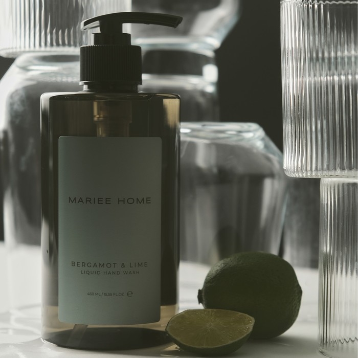 Парфюмированное жидкое мыло Mariee HOME Парфюмированное жидкое мыло Mariee HOME "Бергамот-Лайм", 460 мл