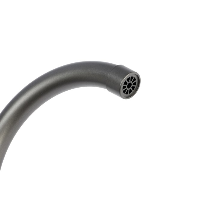 Смеситель для кухни ZEIN Z3667, однорычажный, высота излива 23 см, ABS-пластик, графит Смеситель для кухни ZEIN Z3667, однорычажный, высота излива 23 см, ABS-пластик, графит