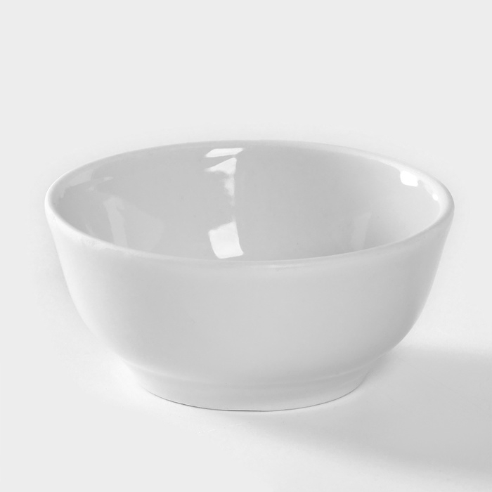 Солонка - соусник «Романс», 50 мл, цвет белый Солонка - соусник «Романс», 50 мл, цвет белый