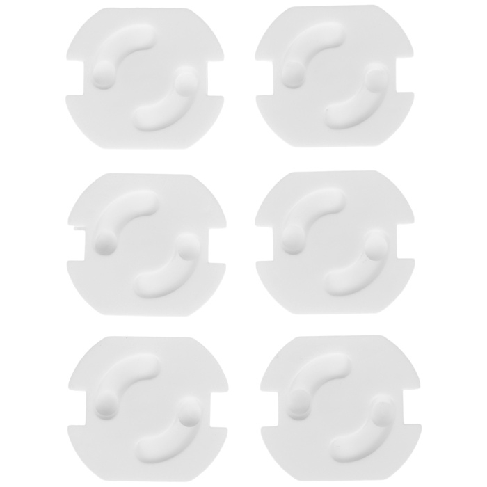 Заглушка для розетки, цвет белый, набор 6 шт., Крошка Я Заглушка для розетки, цвет белый, набор 6 шт., Крошка Я