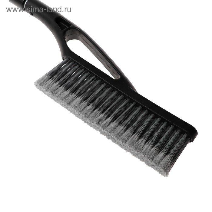 Щетка сметка TORSO, 69-88 см, со скребком, телескопическая, мягкая ручка, серый Щетка сметка TORSO, 69-88 см, со скребком, телескопическая, мягкая ручка, серый