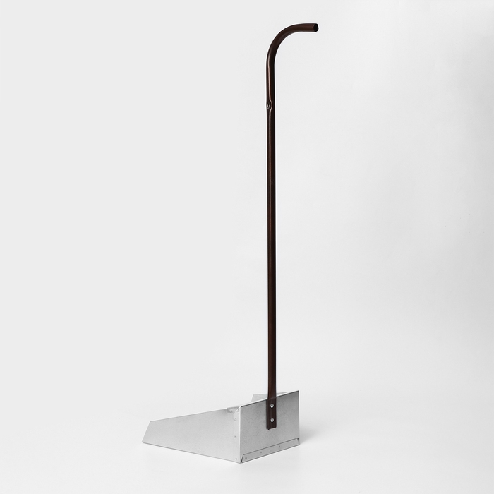 Совок для мусора 310×240 мм, ручка 85 см, оцинковка 0,5 Совок для мусора 310×240 мм, ручка 85 см, оцинковка 0,5