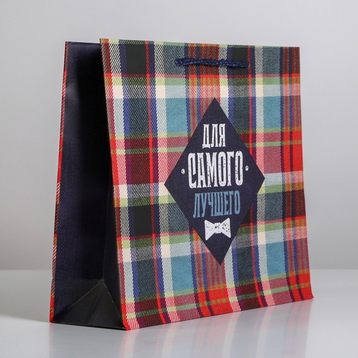 Пакет подарочный ламинированный, упаковка, For real man, ML 25 х 21 х 8 см Пакет подарочный ламинированный, упаковка, For real man, ML 25 х 21 х 8 см