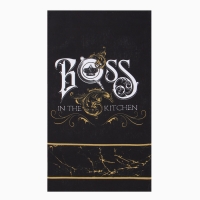 Набор полотенец кух. Доляна Boss Best man 35х60см-2шт, 100% хл