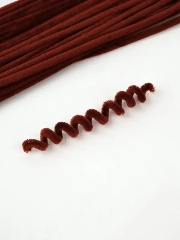 Синельная проволока набор 50 шт., коричневая, 30 см