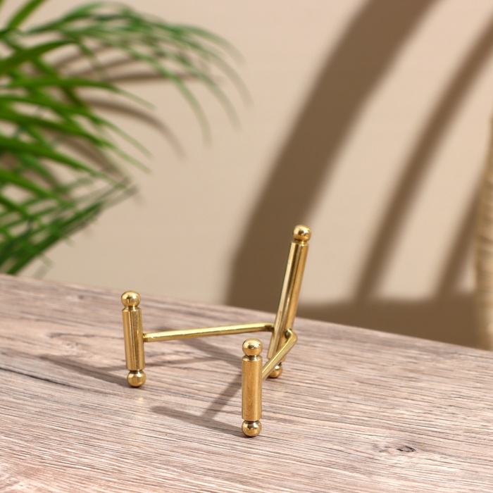 Подставка для книги  Подставка для книги "Трио" латунь 7х4х3 см