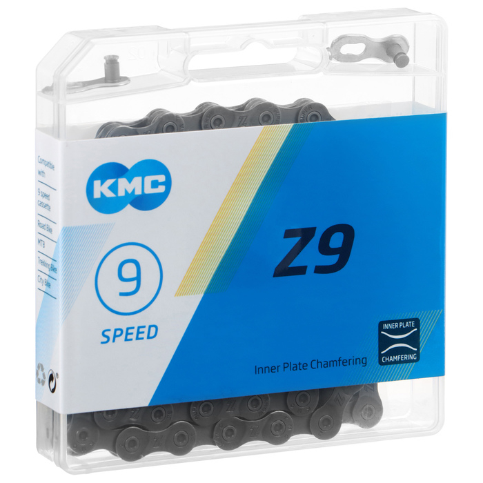 Цепь KMC Z99, 116 звеньев, 9 скоростей Цепь KMC Z99, 116 звеньев, 9 скоростей