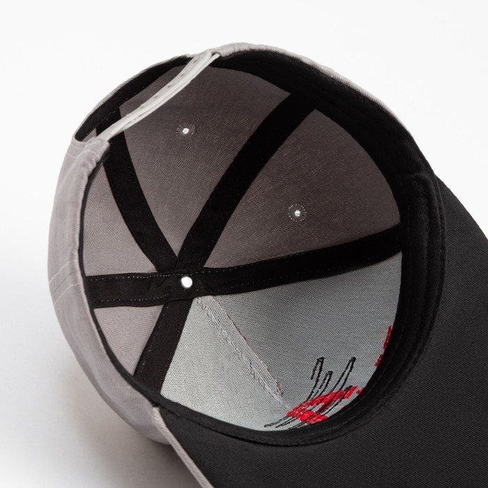 Бейсболка мужская MINAKU с вышивкой цвет серый , размер 56-58 Бейсболка мужская MINAKU с вышивкой цвет серый , размер 56-58