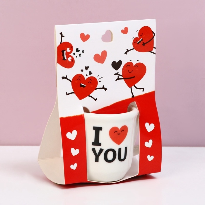 Кружка, сувенир «Моей половинке», 30 мл Кружка, сувенир «Моей половинке», 30 мл