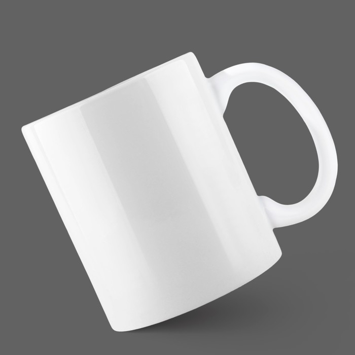 Кружка керамическая «Юра», 320 мл, цвет белый Кружка керамическая «Юра», 320 мл, цвет белый