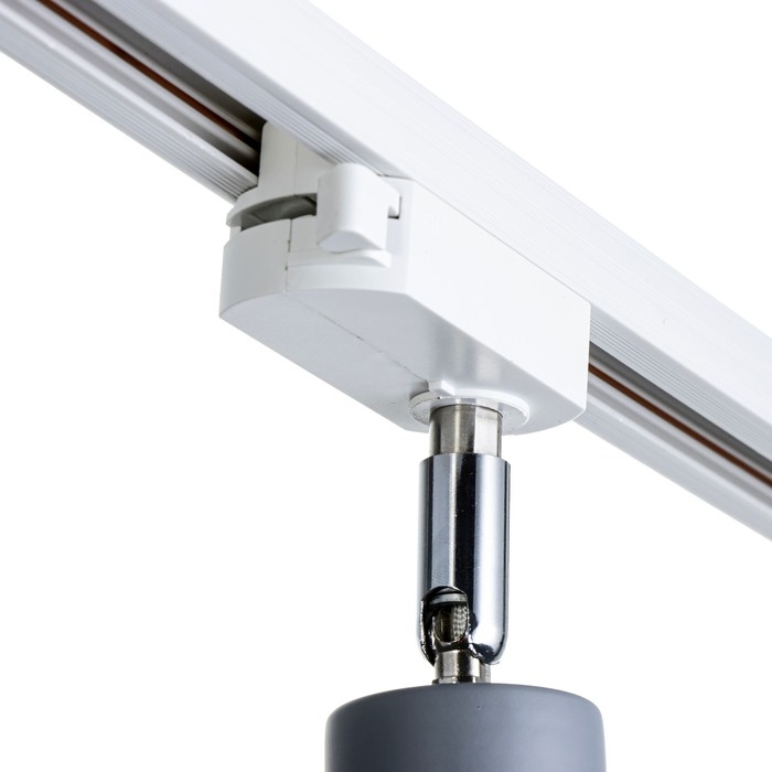 Светильник трековый Светильник трековый "Цилиндр" Е27 40Вт серый 17х12х18см