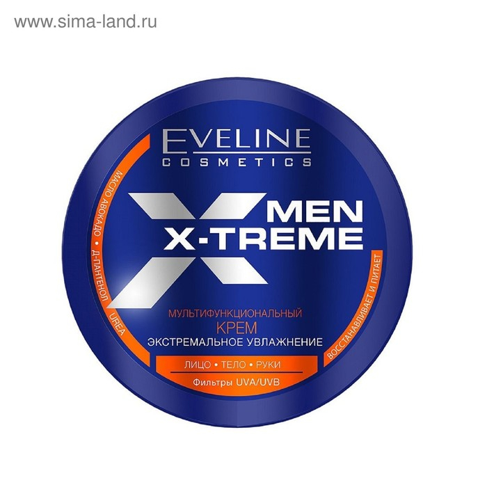 Крем для лица, рук и тела Eveline Men X-Treme «Мультифункциональный», увлажнение, 200 мл Крем для лица, рук и тела Eveline Men X-Treme «Мультифункциональный», увлажнение, 200 мл