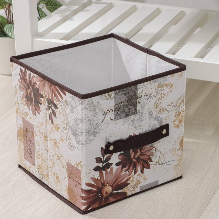 Короб стеллажный для хранения Доляна «Астра», 25×25×25 см Короб стеллажный для хранения Доляна «Астра», 25×25×25 см