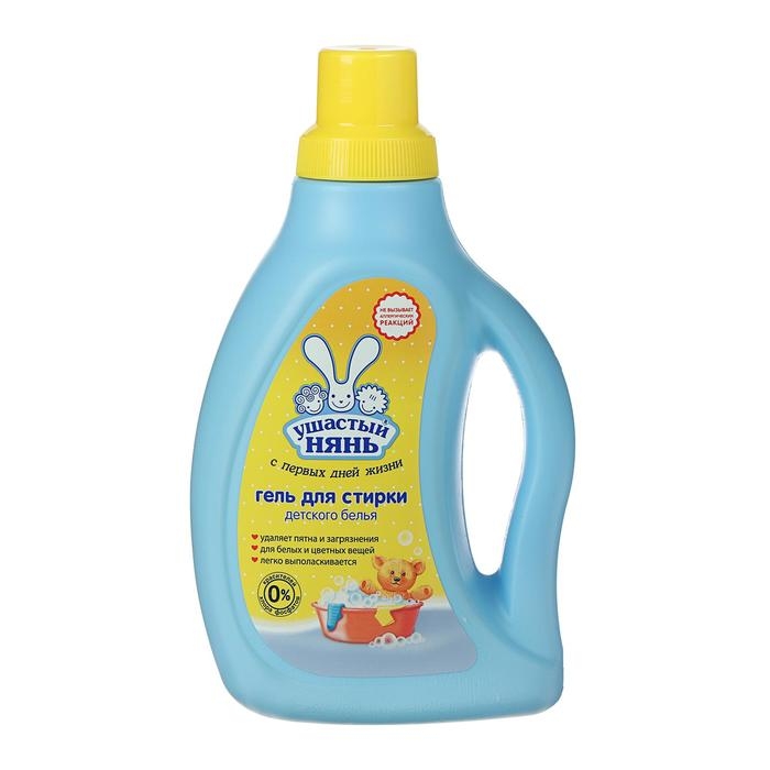 Жидкое средство Ушастый нянь, для стирки детского белья, 750 мл Жидкое средство Ушастый нянь, для стирки детского белья, 750 мл