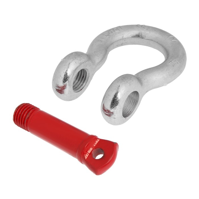 Скоба такелажная грузоподъемная, ТУНДРА, омега со штифтом G-209, 1, 8,5т., 1 шт. Скоба такелажная грузоподъемная, ТУНДРА, омега со штифтом G-209, 1, 8,5т., 1 шт.