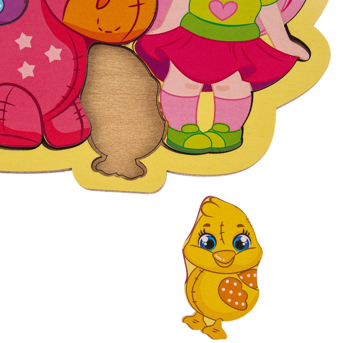 Головоломка «Игрушки» для самых маленьких Головоломка «Игрушки» для самых маленьких