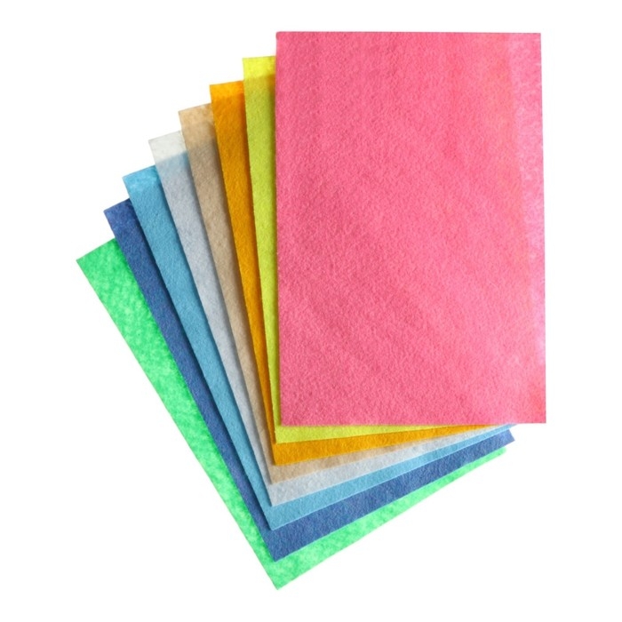 Фетр цветной набор, толщина-2 мм, формат А4, мягкий, 8 листов, 8 цветов, пастельные цвета Фетр цветной набор, толщина-2 мм, формат А4, мягкий, 8 листов, 8 цветов, пастельные цвета