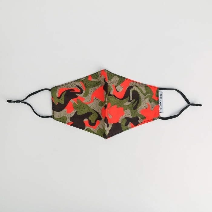 Маска тканевая с регулирующимися завязками  Маска тканевая с регулирующимися завязками "Хакки"