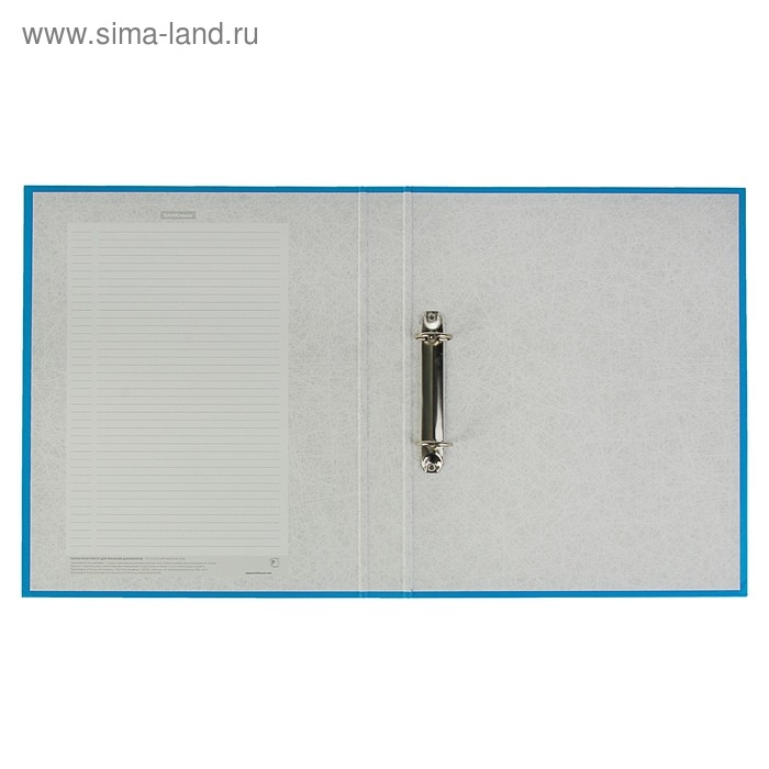 Папка на 2 кольцах А4, ErichKrause Neon, 35 мм, 1750 мкм, голубая Папка на 2 кольцах А4, ErichKrause Neon, 35 мм, 1750 мкм, голубая