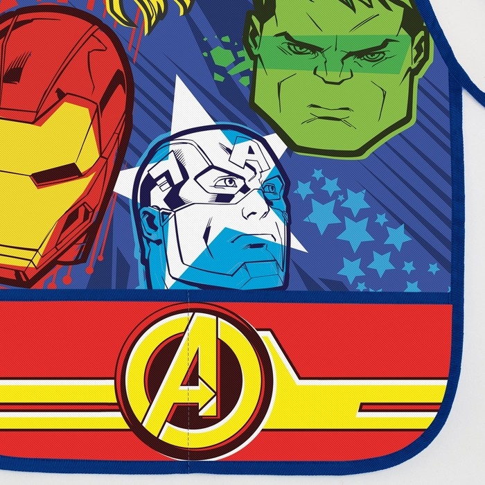 Фартук с нарукавниками детский «Команда Мстители», 49х39 см Фартук с нарукавниками детский «Команда Мстители», 49х39 см