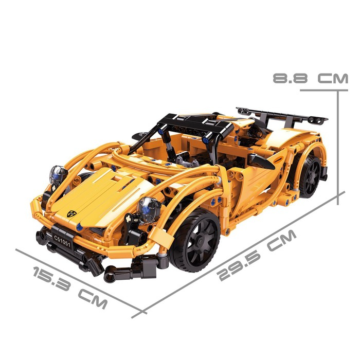 Конструктор радиоуправляемый «Тачка» с аккумулятором, 421 деталь Конструктор радиоуправляемый «Тачка» с аккумулятором, 421 деталь