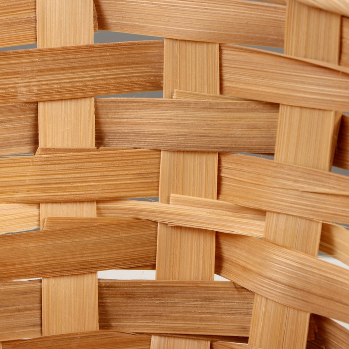 Набор корзин плетеных, 16x10/32, 18x10/34, 21x10/36см, бамбук