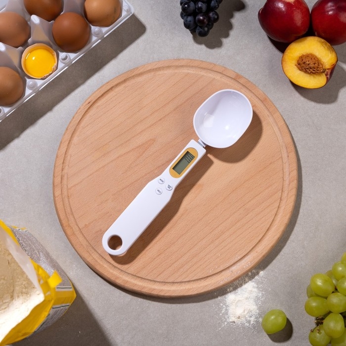 Мерная ложка Luazon LV-507, электронные, до 0.5 кг, белая Мерная ложка Luazon LV-507, электронные, до 0.5 кг, белая