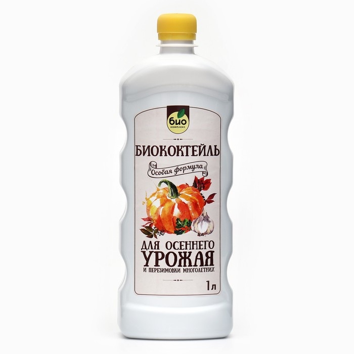 Удобрение жидкое Удобрение жидкое "БИО-комплекс", Биококтейль "Осенний", 1 л