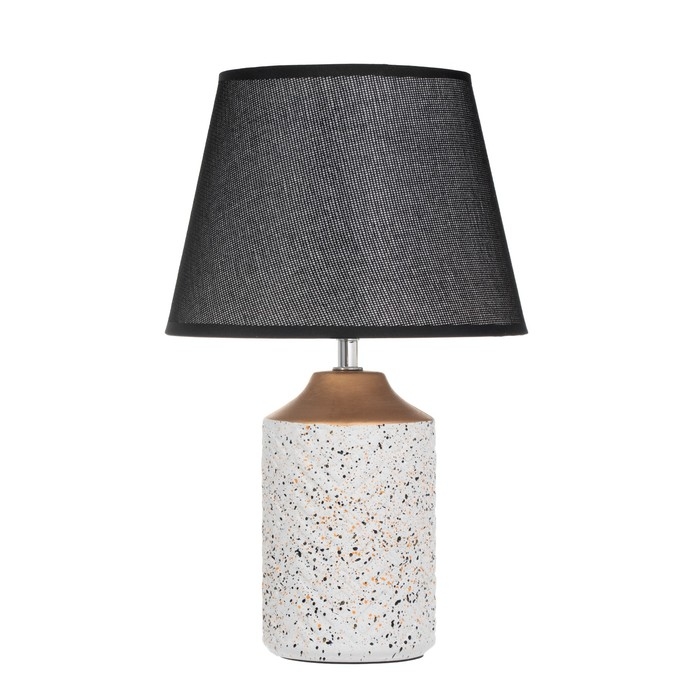 Лампа настольная Лампа настольная "Киао" 1х40Вт Е14 белый/золото 22х22х36см