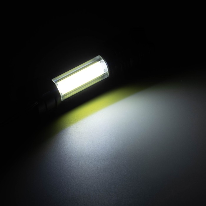 Фонарь ручной аккумуляторный, 400 мАч, 1 Вт, LED, COB, 3 режима Фонарь ручной аккумуляторный, 400 мАч, 1 Вт, LED, COB, 3 режима