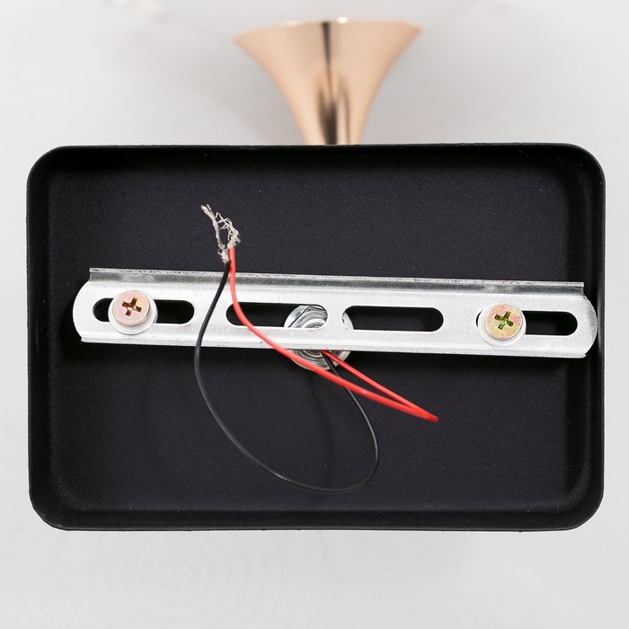 Бра 1696/1 LED 24Вт 3000-6000К черно-золотой 21х29х28 см