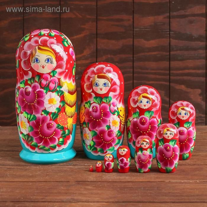 Матрёшка 10 в 1, расписная большая, цвета МИКС Матрёшка 10 в 1, расписная большая, цвета МИКС