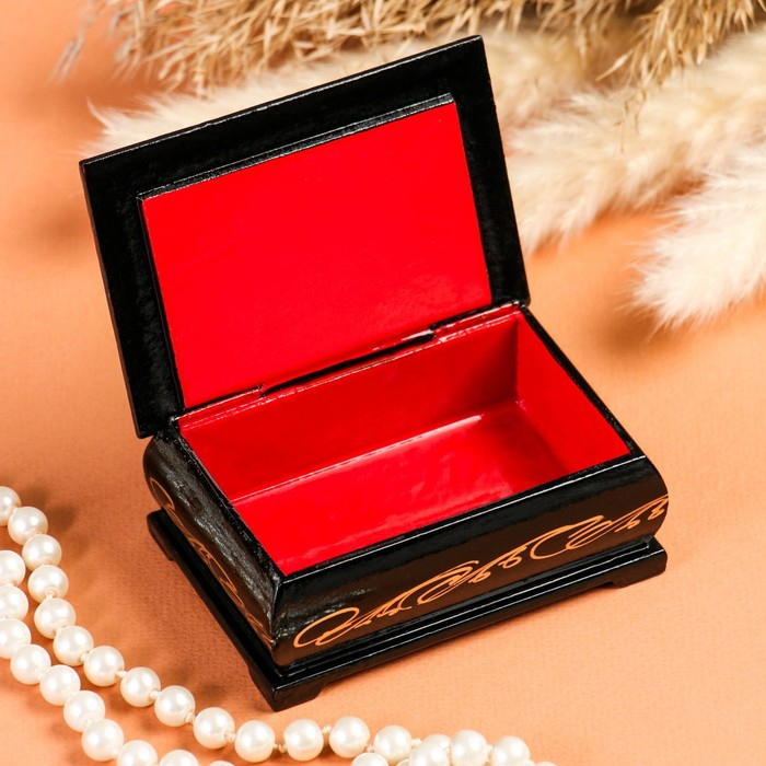 Шкатулка «Ангел с котенком», 6×9 см, лаковая миниатюра Шкатулка «Ангел с котенком», 6×9 см, лаковая миниатюра