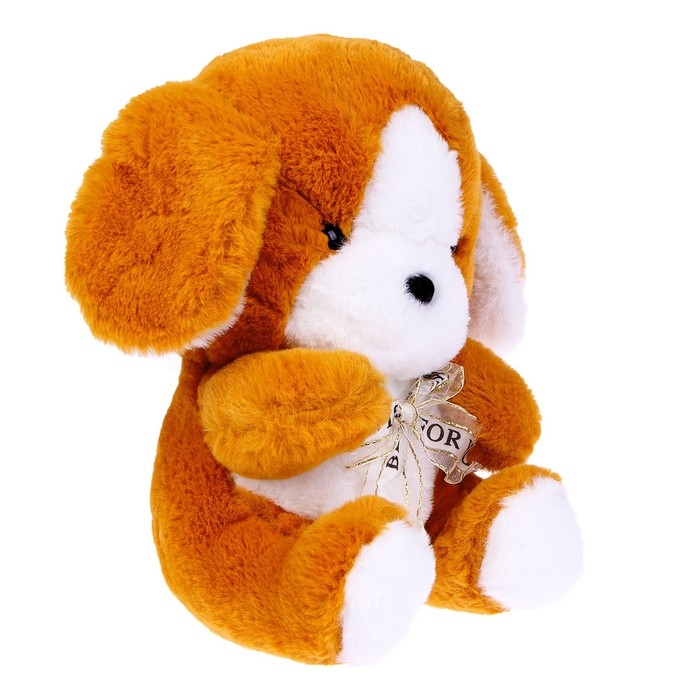 Мягкая игрушка «Пёсик с бантом», цвета МИКС Мягкая игрушка «Пёсик с бантом», цвета МИКС