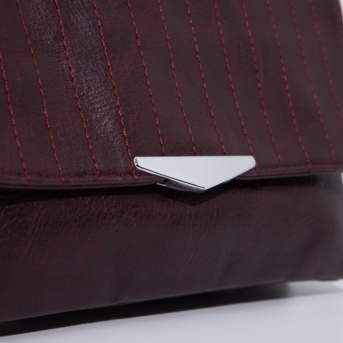 Сумка-мессенджер на молнии, цвет бордовый Сумка-мессенджер на молнии, цвет бордовый