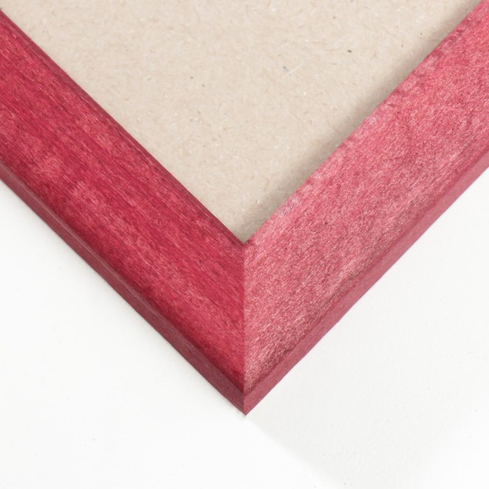 Фоторамка сосна с14 №1 вишня 35х50 см (пластиковый экран) Фоторамка сосна с14 №1 вишня 35х50 см (пластиковый экран)