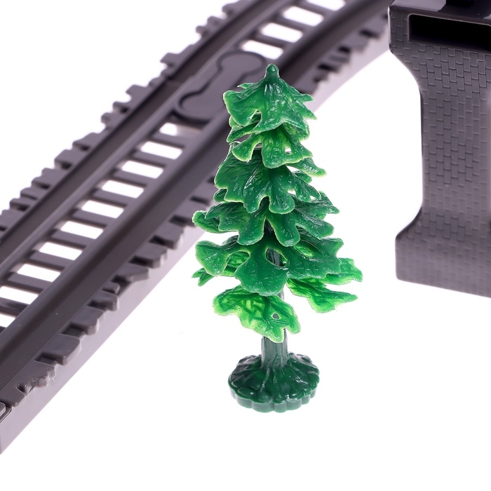 Железная дорога «Ретро», работает от батареек, световые и звуковые эффекты, детская Железная дорога «Ретро», работает от батареек, световые и звуковые эффекты, детская