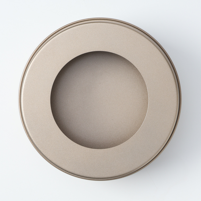 Форма для выпечки Доляна &laquo;Круг. Рэнди&raquo;, 21,5&times;6,5 см, съёмное дно, антипригарное покрытие, цвет золотой