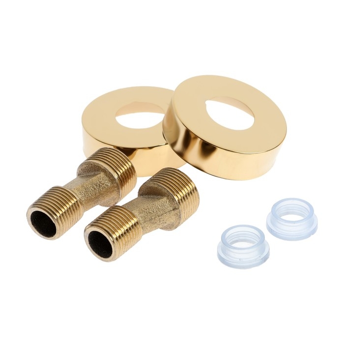 Смеситель для ванны ZEIN Z3890, однорычажный, лейка 5 режимов, шланг, держатель, черный/gold   99322 Смеситель для ванны ZEIN Z3890, однорычажный, лейка 5 режимов, шланг, держатель, черный/gold   99322