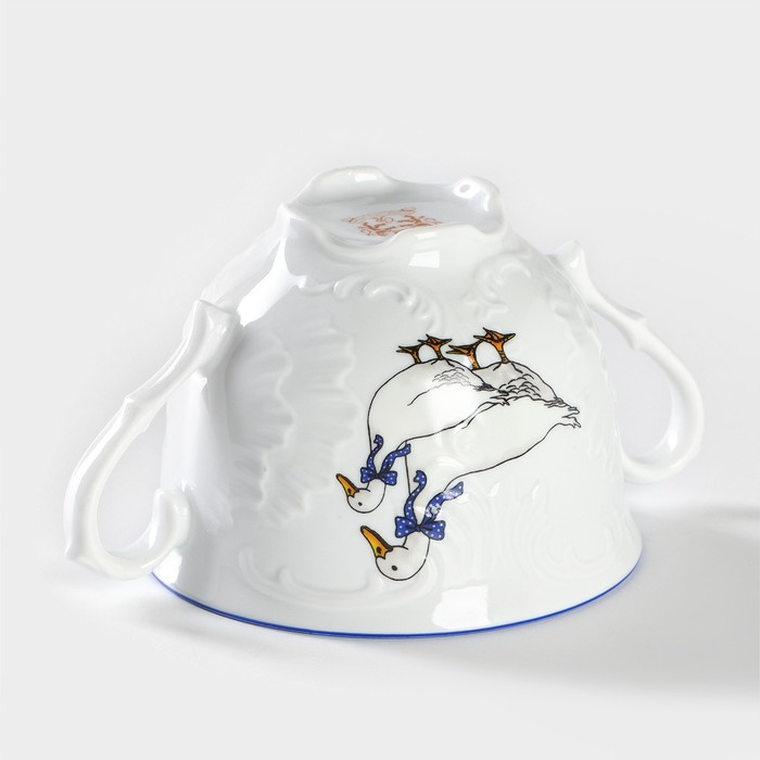 Бульонница «Рококо. Гуси», 330 мл, МИКС Бульонница «Рококо. Гуси», 330 мл, МИКС