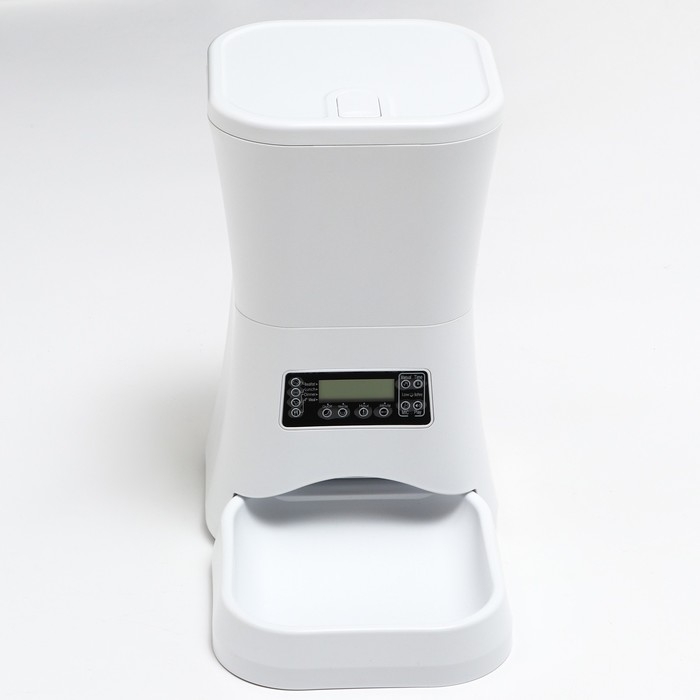 Умная автокормушка, контейнер 7 л, 3,5 кг сухого корма, функция записи голоса, с ЖК экраном Умная автокормушка, контейнер 7 л, 3,5 кг сухого корма, функция записи голоса, с ЖК экраном