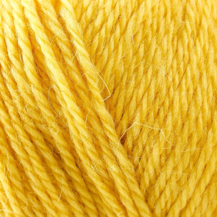 Пряжа Пряжа "Секрет успеха" 100% шерсть 250м/100гр (118-Подсолнух)