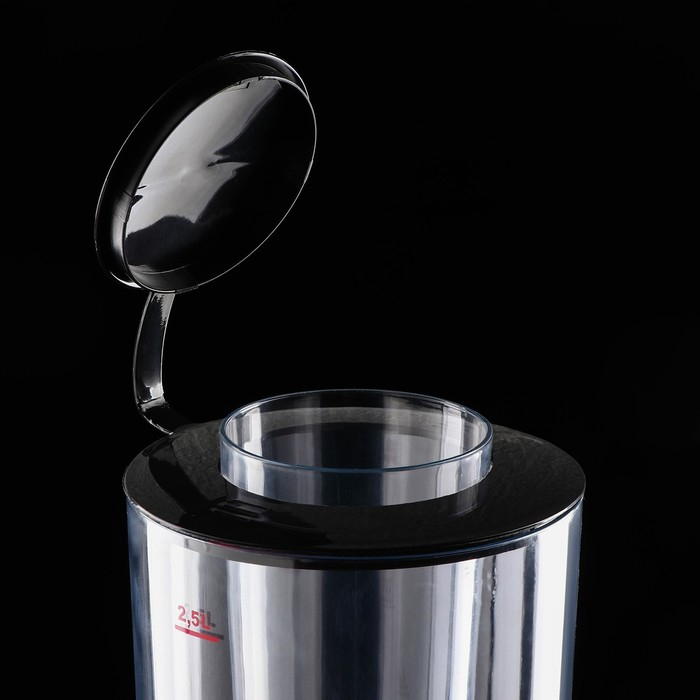 Башня пивная с ёмкостью для льда «Меркурий», 2,5 л, цвет чёрный Башня пивная с ёмкостью для льда «Меркурий», 2,5 л, цвет чёрный