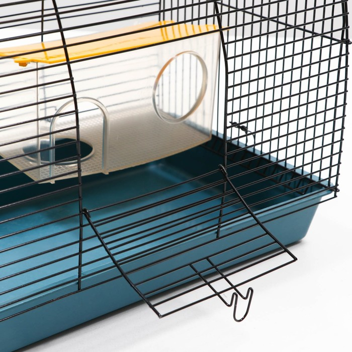 Клетка для грызунов Клетка для грызунов "Саквояж", малая, с лабиринтом и домом, 40 х 25 х 32 см, микс цветов