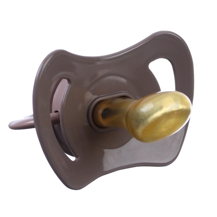 Соска - пустышка латексная ортодонтическая «Лес», от 6 мес., цвет коричневый Соска - пустышка латексная ортодонтическая «Лес», от 6 мес., цвет коричневый